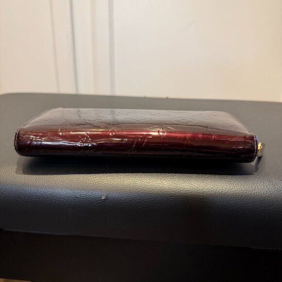 Louis Vuitton Amarante Monogram Vernis Zippy Wallet - Picture 8 of 16